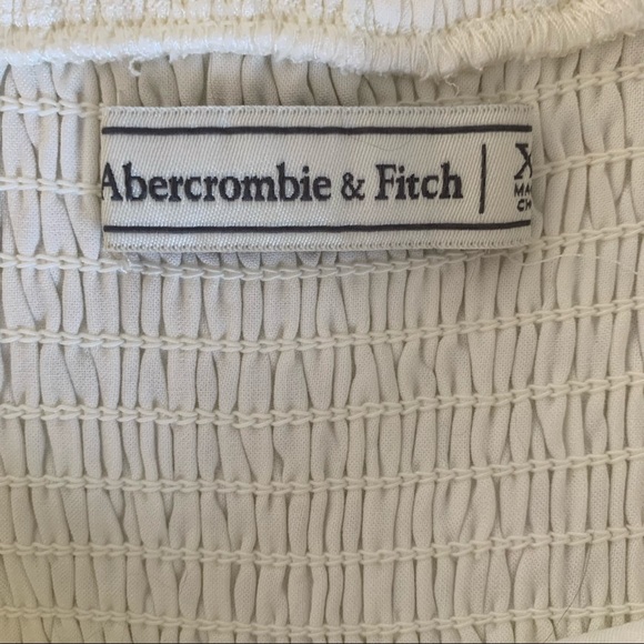 Abercrombie and Fitch white lace summer mini dress - Picture 4 of 4